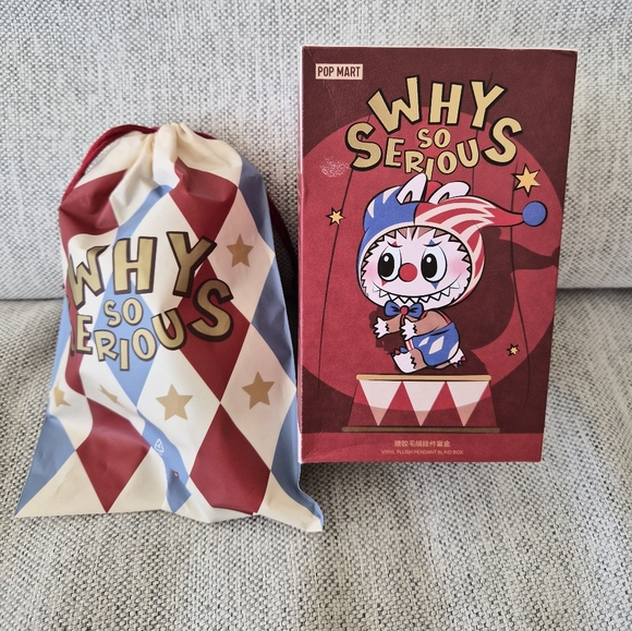 Silver Mist Hachipupu Pop Mart Why So Serious Plush Confirmed Blind Box - Picture 9 of 16